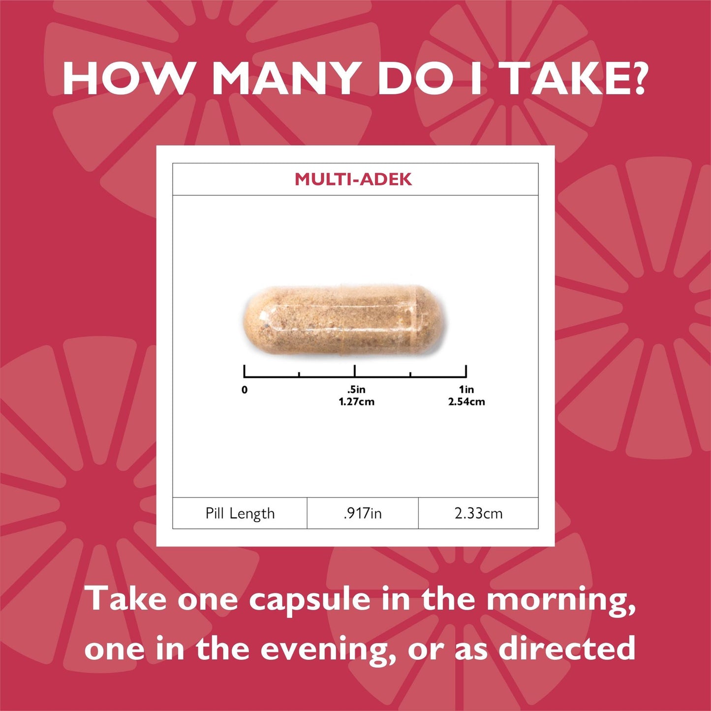 Multi-ADEK Vitamin Capsules, Iron-Free