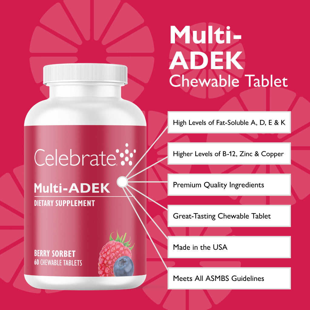 Multi-ADEK Chewable Vitamin, Iron Free, Berry Sorbet