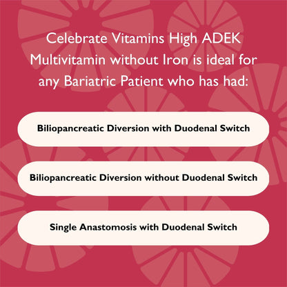 Multi-ADEK Chewable Vitamin, Iron Free, Berry Sorbet