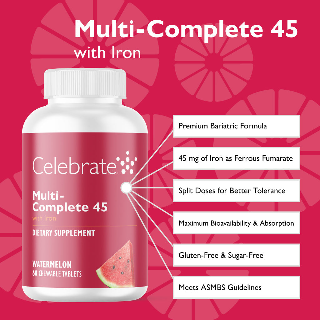 Multi-Complete 45 Bariatric Chewable Multivitamin with Iron