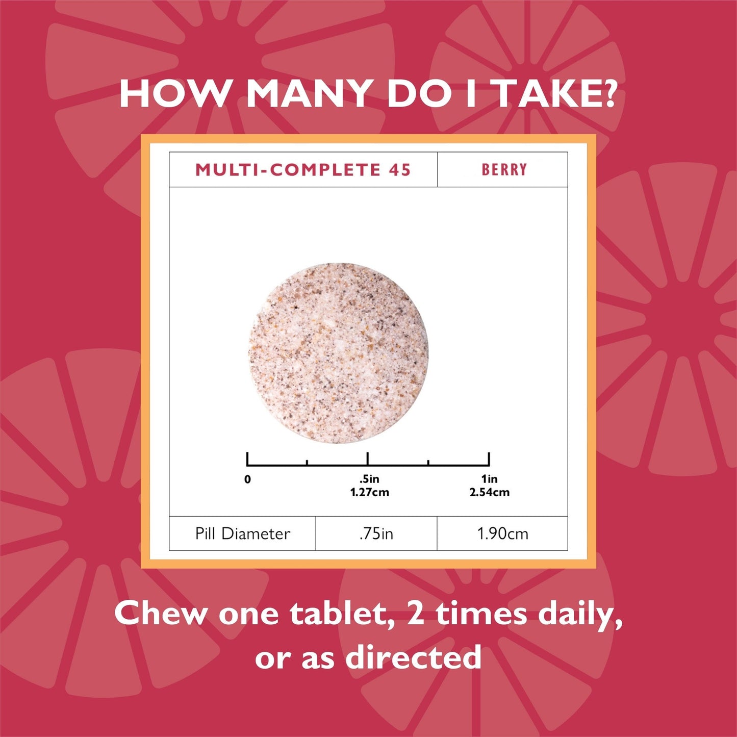 Multi-Complete 45 Bariatric Chewable Multivitamin with Iron