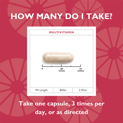 Bariatric Multivitamin Capsules, Iron-Free