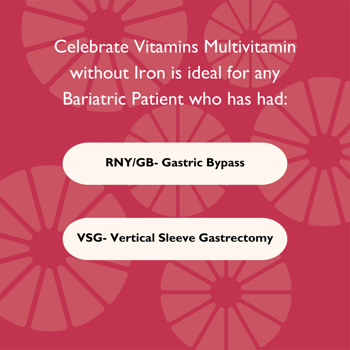 Bariatric Multivitamin Capsules, Iron-Free