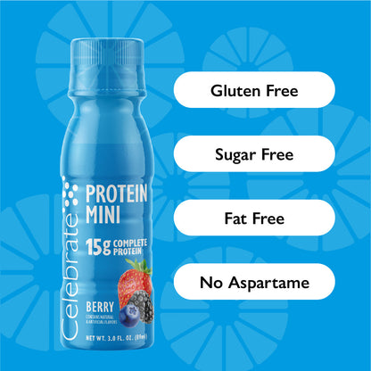 Protein Mini 15G Protein Shots, 3oz