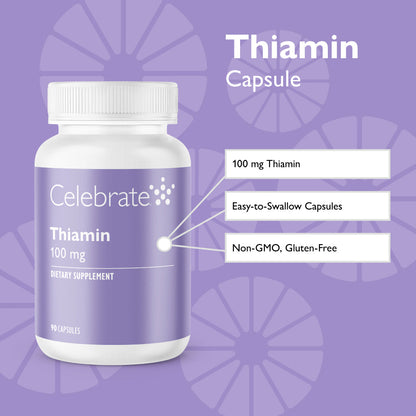 Thiamine Tablets 100mg (Vitamin B1)