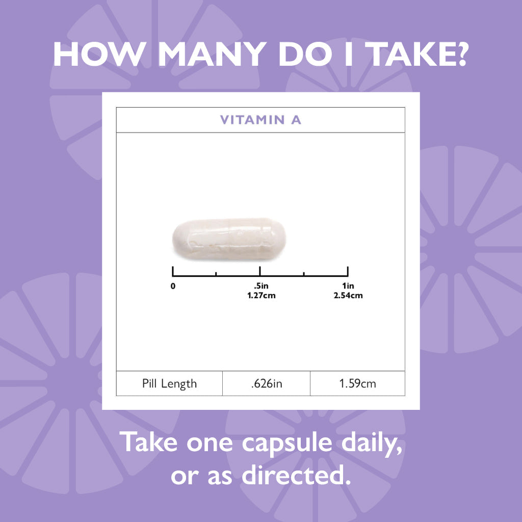 Vitamin A 3000 mcg (10,000 IU) Capsule