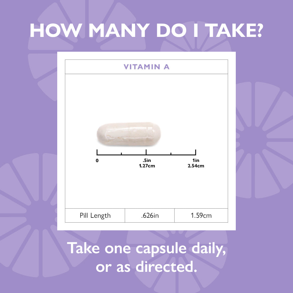 Vitamin A 7500 mcg (25,000 IU) Capsule
