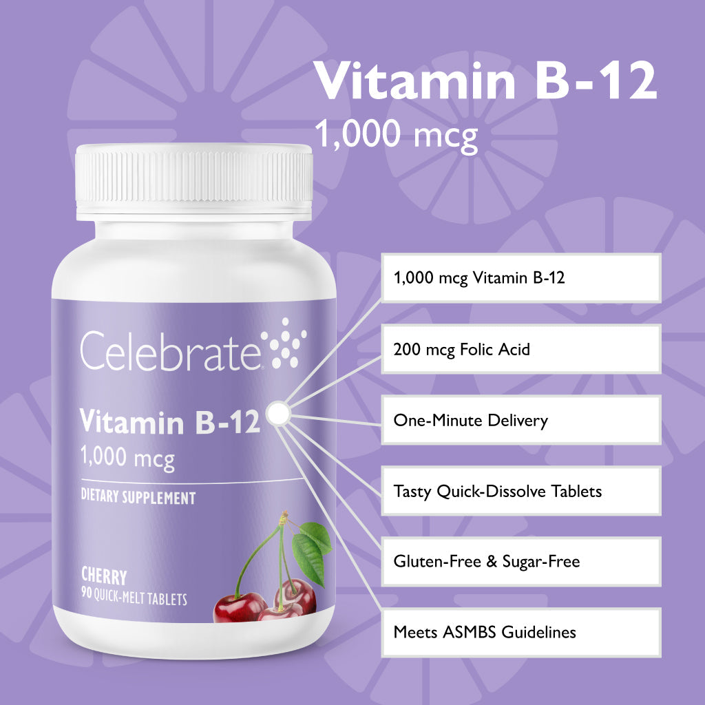 Vitamin B-12 Melts, 1,000 mcg