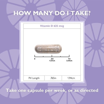 Vitamin D3 625 mcg Capsules