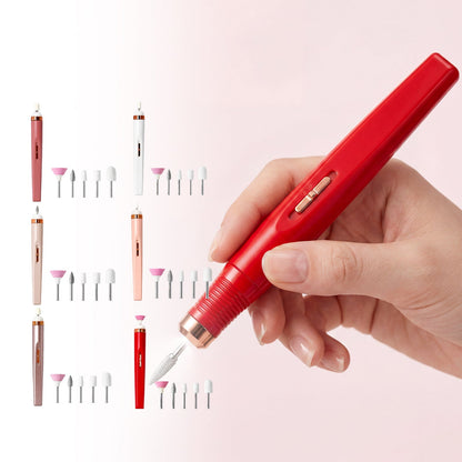 Electric Nail Drill With Powder Container