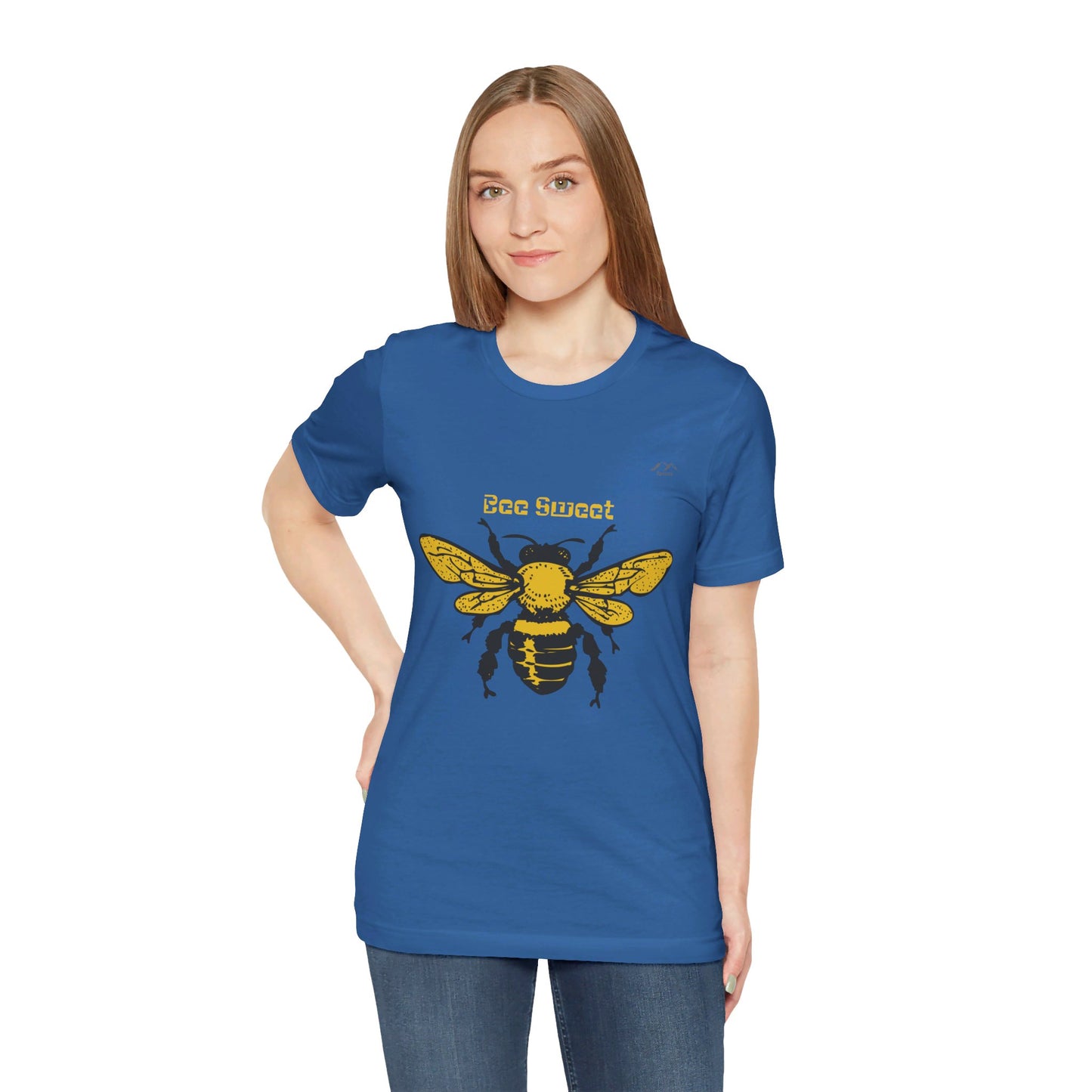 TS-012ML-24 women’s Bee shirt  Lover Gift Honeybee Art Design