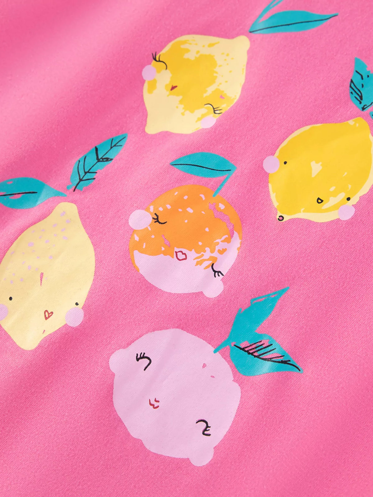 Children's Cartoon Fruit Short Sleeve T-Shirt
