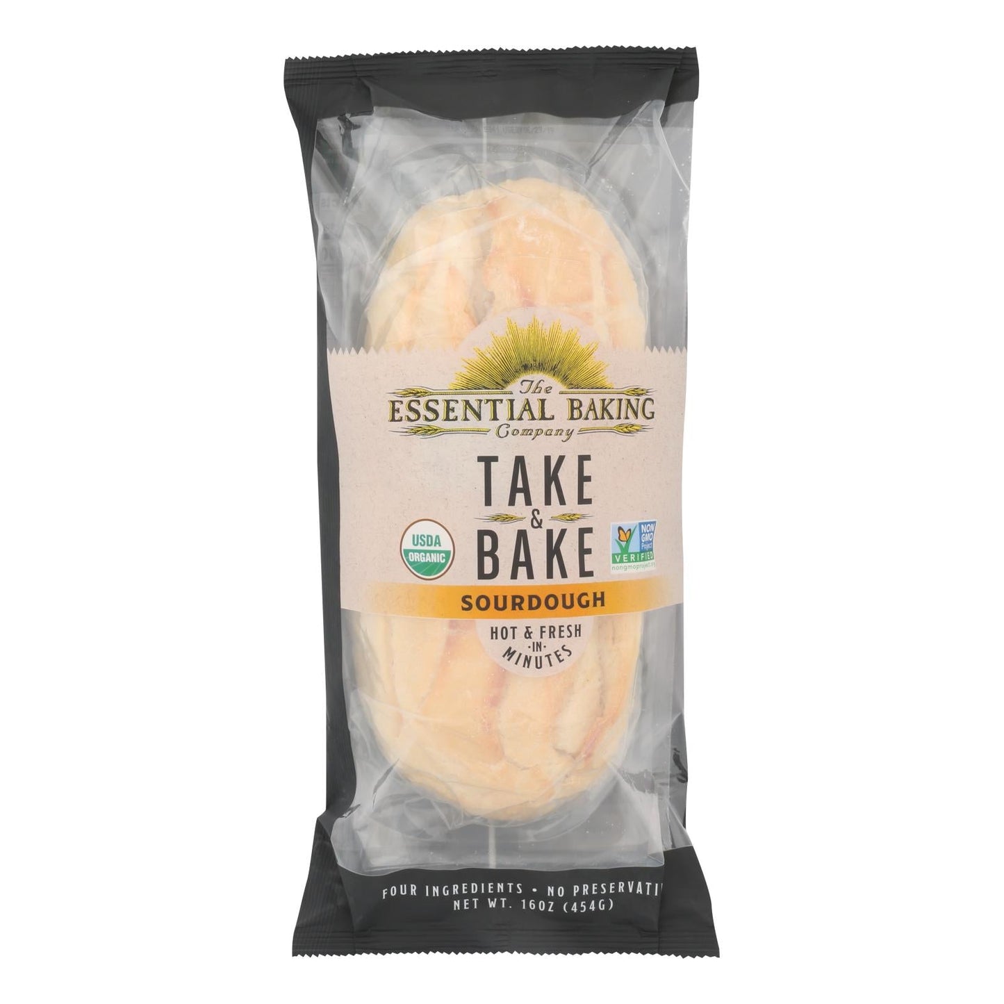 The Essential Baking Company Take & Bake Sourdough (Pack of 16) - 16 Oz.