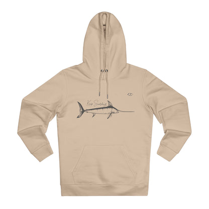 HD-054ML-24 Swordfish Hoodie Ocean Lover Swordfish Art Fishing Gift