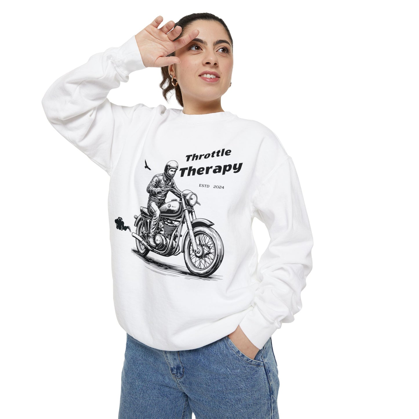 SW-064ML-24 Comfy Bike lover Sweatshirt