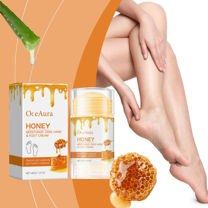 OceAura Honey Foot Moisturizing Anti-Crack Cream, Foot Moisturizing Repair Heel Body Skin Care Cream
