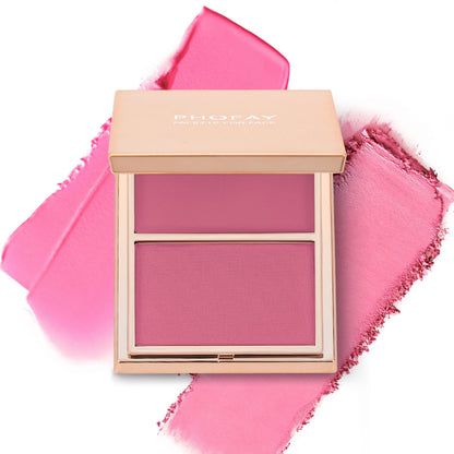 Phofay Double-Take Cream & Powder Blush Duo