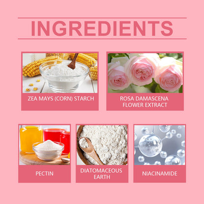 Hoygi Rose Hydrating Mask Powder Hydrating Treatment Smudge Mask Rose Essence Hydrating Mask Powder