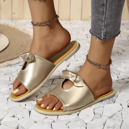 Casual Open Toe Cutout Detail Sandals