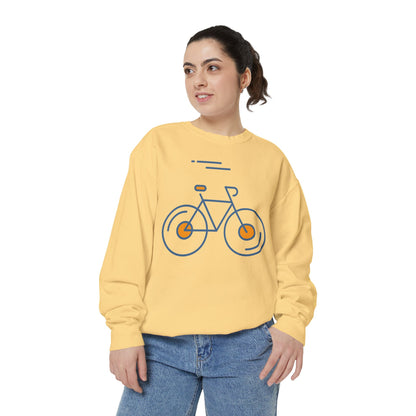 SW-063ML-24 Unisex Warm Garment-Dyed Sweatshirt