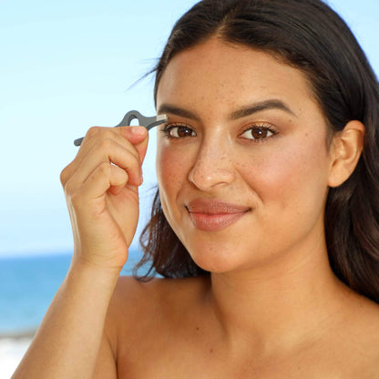 slanted tip tweezers