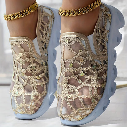 Breathable Mesh Platform Athletics