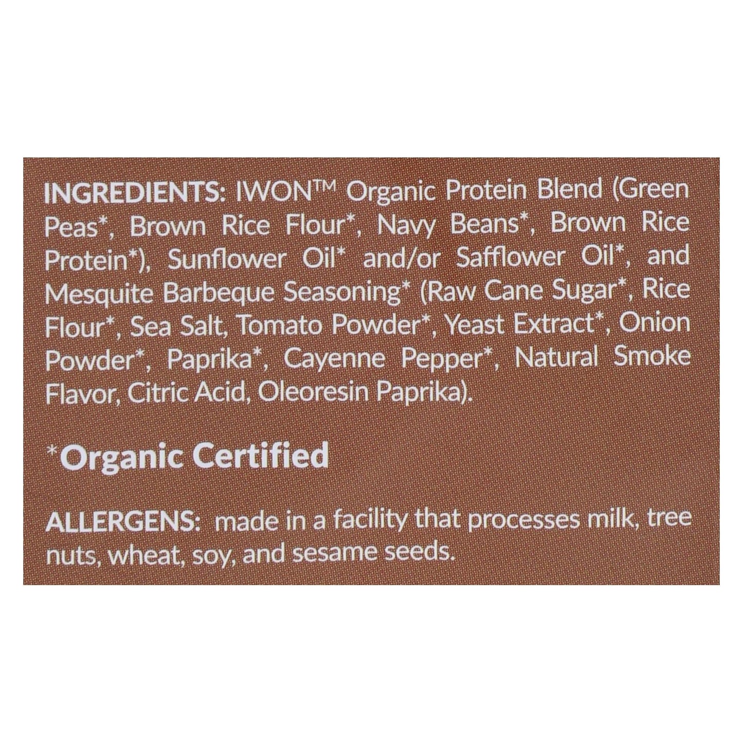 I Won! Nutrition Co. Stix Mesq BBQ Protein Bar (Pack of 12) 5 Oz