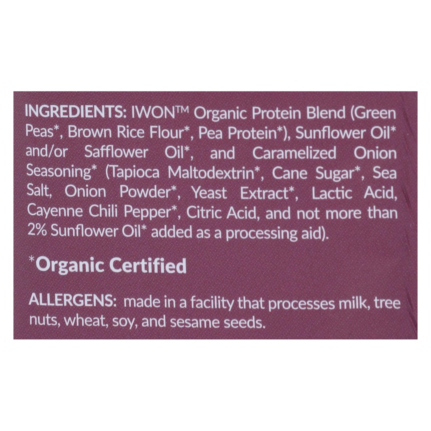 I Won! Protein Chips Caramel Onion (12 - 5 Oz)