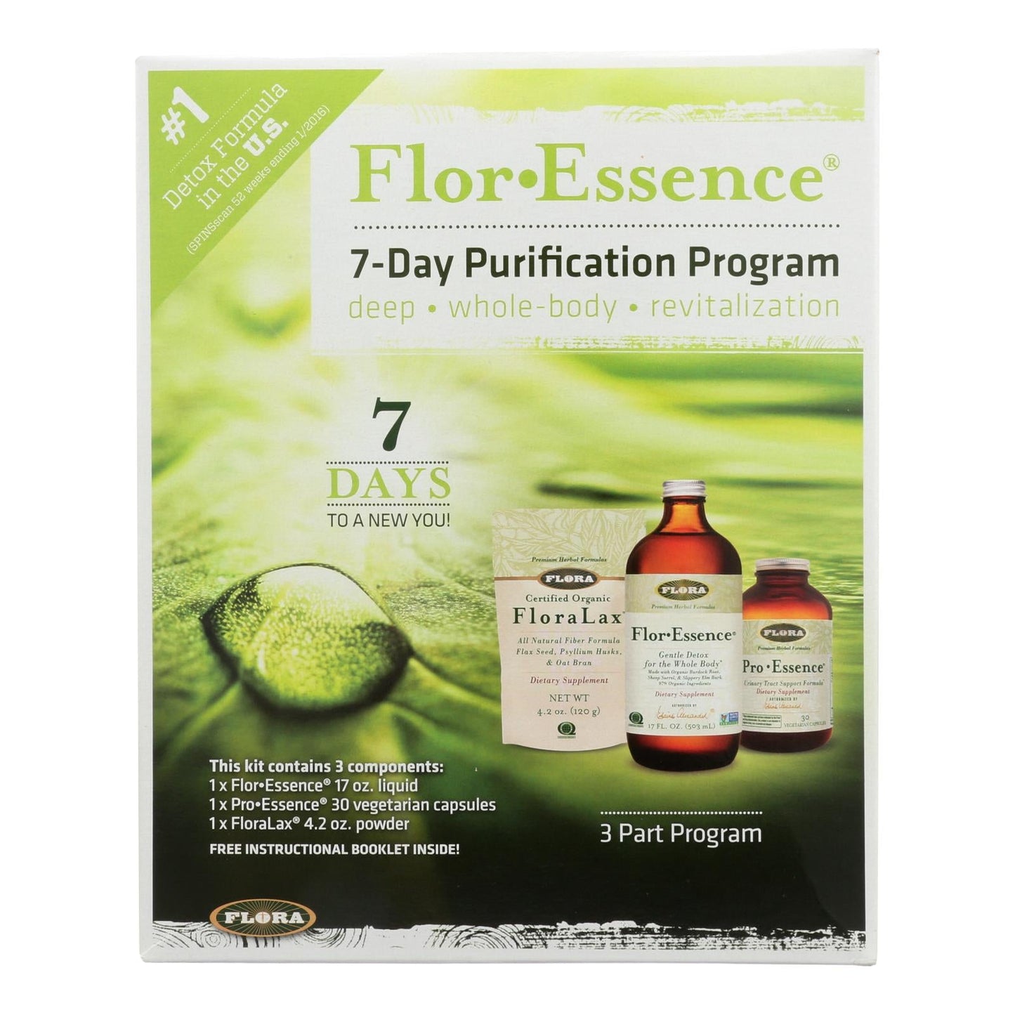 Flora 7 Day Purification Program - 1 Kit