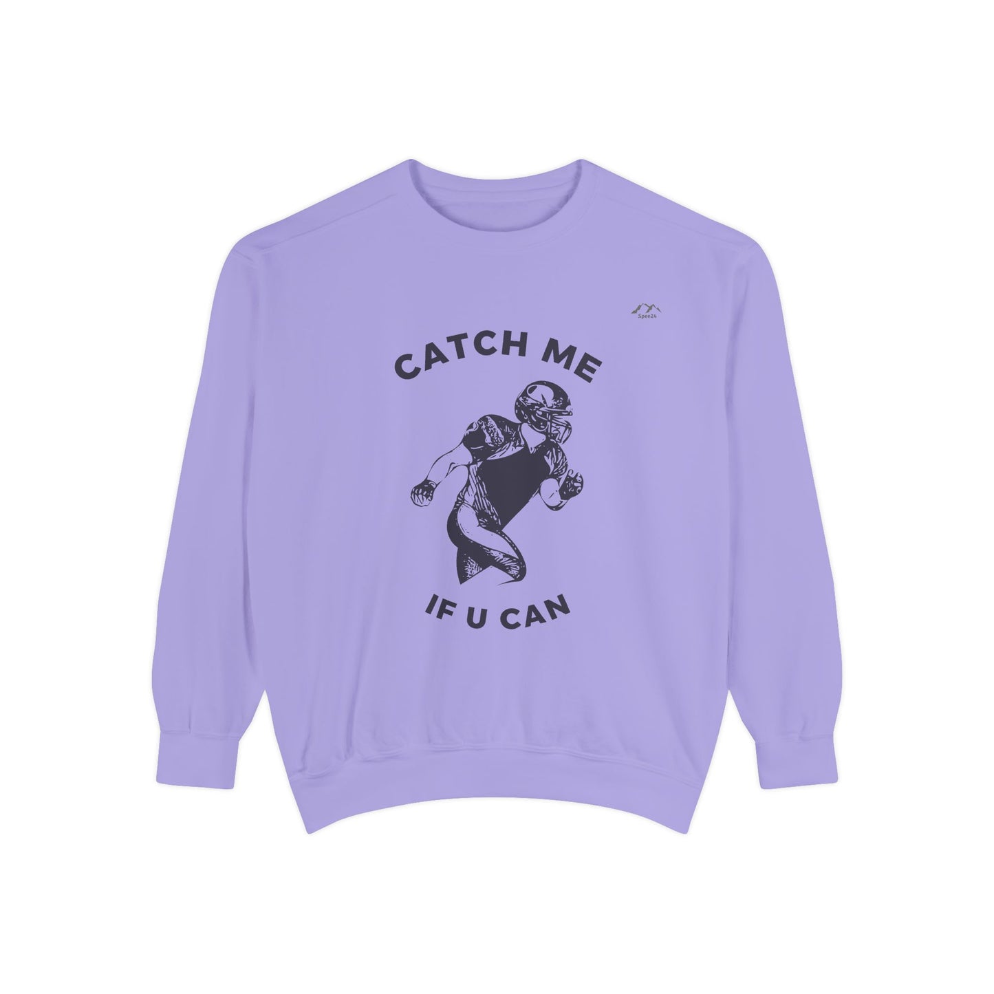 SW-119ML-24 Unisex Garment-Dyed Sweatshirt long sleeve sweat shirt for Football Rugby lovers