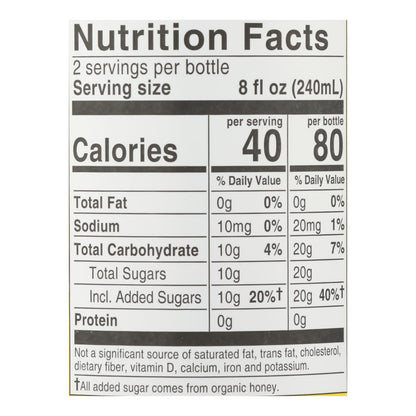 Bragg Organic Apple Cider Vinegar, Honey Green Tea Refresh, 16 Fl Oz - 12 Pack