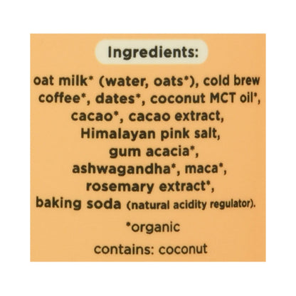 Pop & Bottle Oat Milk Latte, Mocha, 8 Fl Oz (Pack of 12)