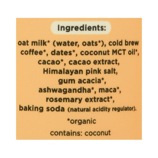 Pop & Bottle Oat Milk Latte, Mocha, 8 Fl Oz (Pack of 12)