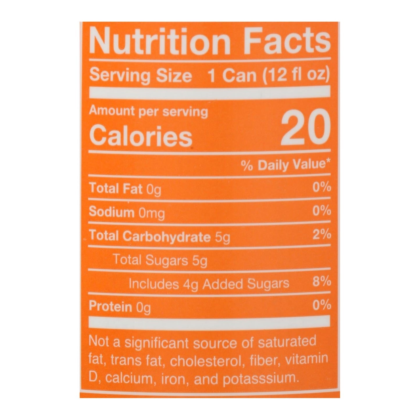 Poppi Orange Prebiotic Soda, Case of 12, 12 fl. oz.
