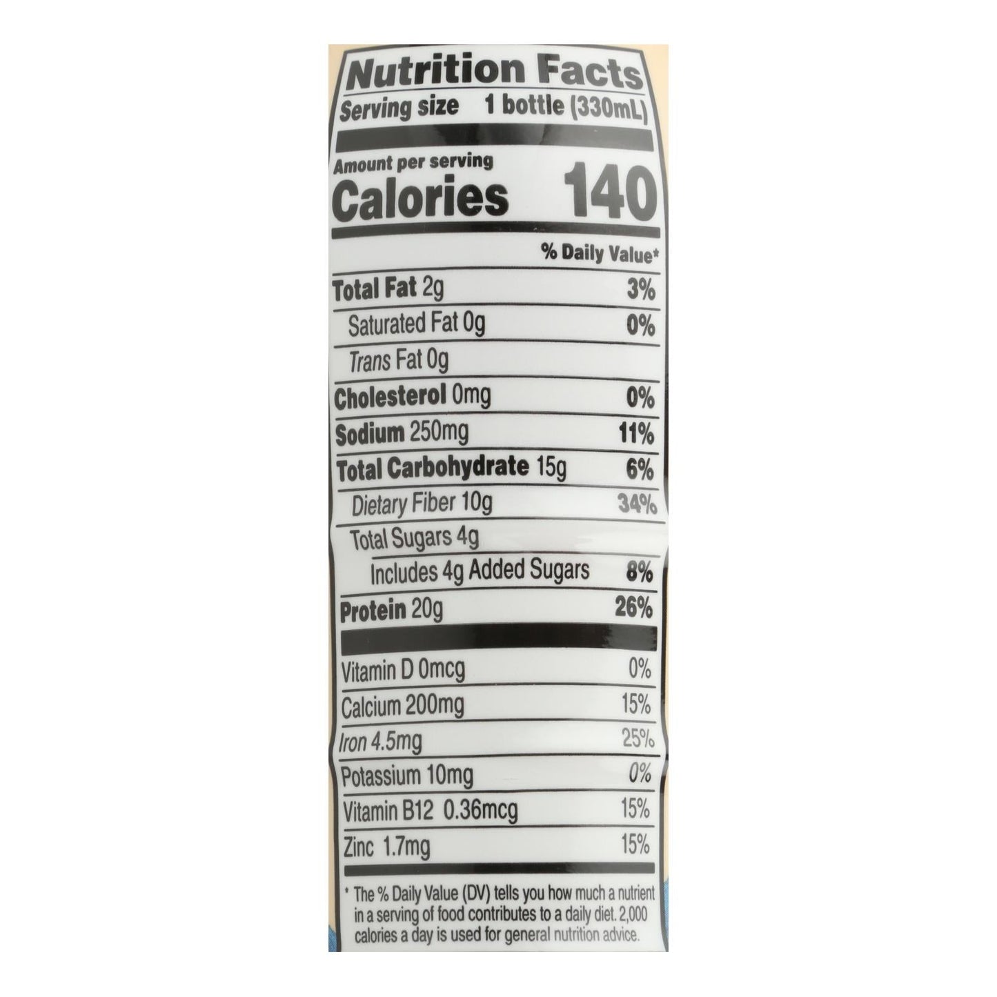 Evolve Protein RTD Vanilla Bean, 11.16 Fl Oz (Pack of 12)