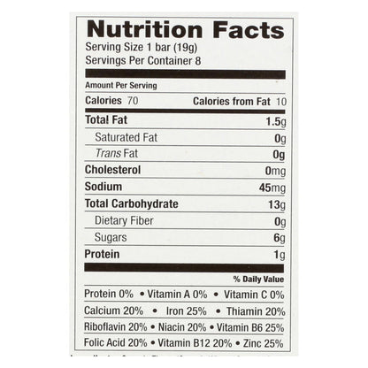 Earth's Best Sunny Days Apple Bars 4.69 Oz Pack of 6