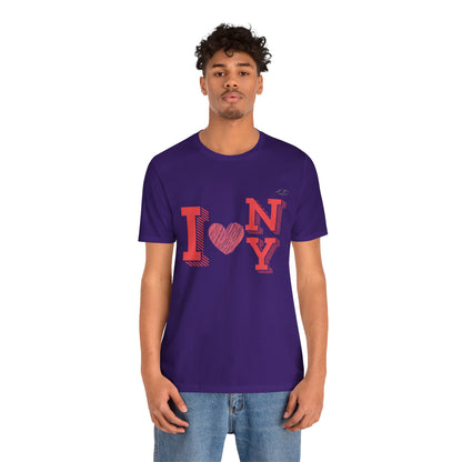 TS-080ML-24 I Love NY Newyork T Shirt Gift