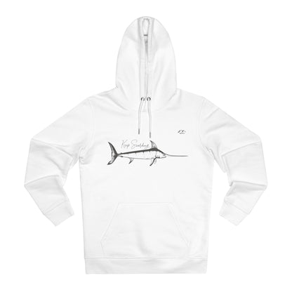 HD-054ML-24 Swordfish Hoodie Ocean Lover Swordfish Art Fishing Gift
