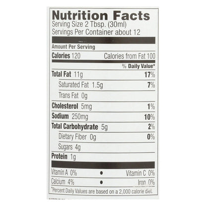 Brianna's Salad Dressing - Creamy Blue Cheese , 6 x 12 Fl Oz