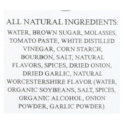 Rib Rack Southern Bourbon BBQ Sauce (Pack of 6 - 19oz)