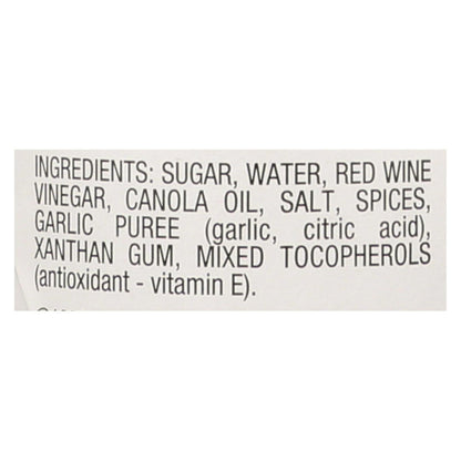 Brianna's Blush Wine Vinaigrette Salad Dressing (6 x 12 Fl Oz)
