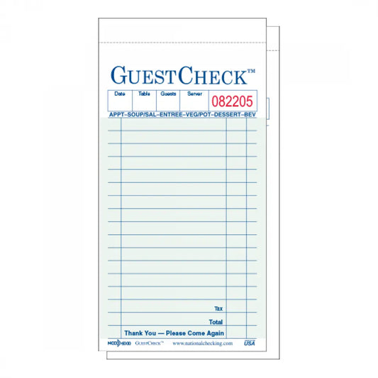 Guest Check Duplicate 50 Sht