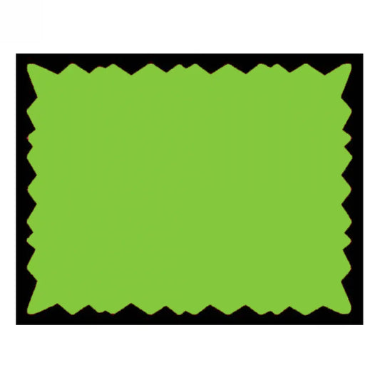 Blank Hi-Impact Sign Card, 1 Up, Rainbow Pack 5.5" x 7"