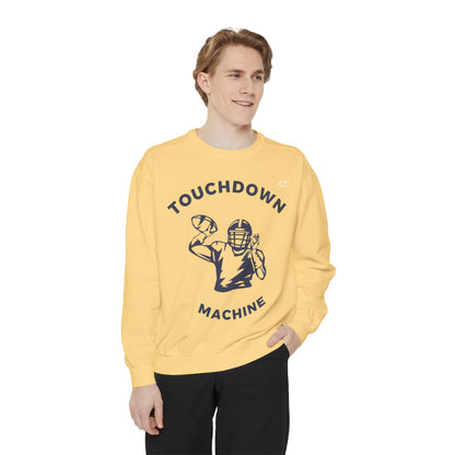 SW-117ML-24 Unisex Garment-Dyed Sweatshirt long sleeve sweat shirt for Football Rugby lovers