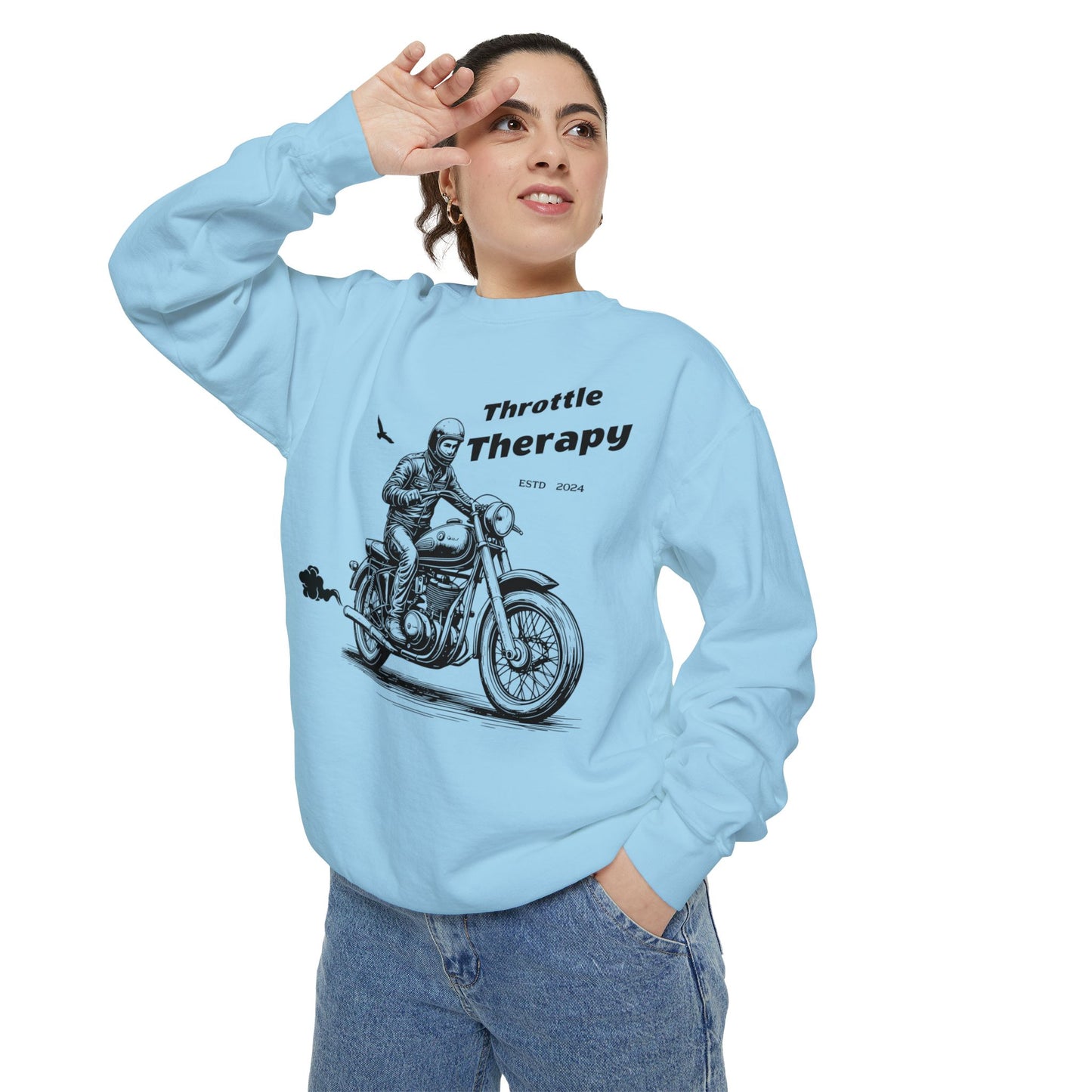 SW-064ML-24 Comfy Bike lover Sweatshirt