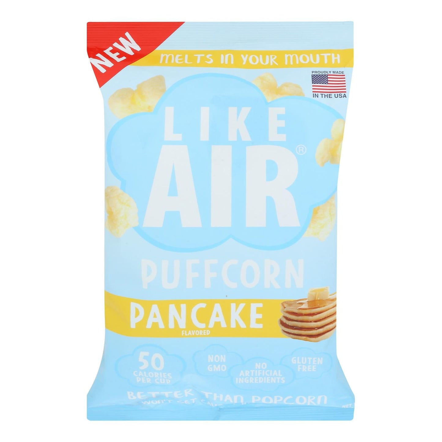 Like Air Baked Puffcorn – Light, Airy, Gluten-Free Snack, 50 Calories Per Cup