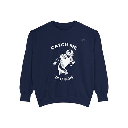 SW-119ML-24 Unisex Garment-Dyed Sweatshirt long sleeve sweat shirt for Football Rugby lovers