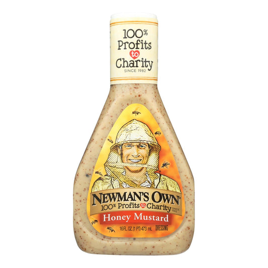 Newman's Own Honey Mustard Dressing - 16 Oz. Pack of 6