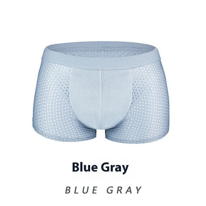 Ice Silk Men's Shorts Head Plus Size Boxer Briefs