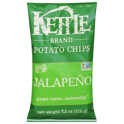 Kettle Brand Jalapeno Potato Chips - 7.5 Oz